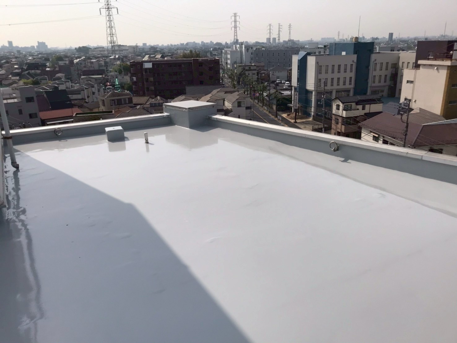 屋上 防水工事 施工後